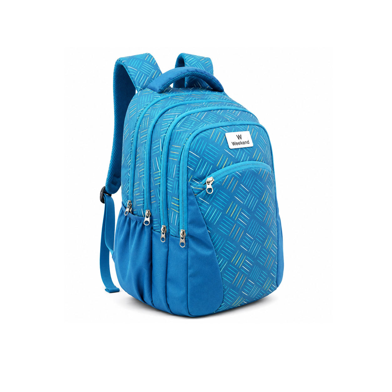 Aqua Blue School Backpack for Students | Lightweight Multi-Pocket Bag