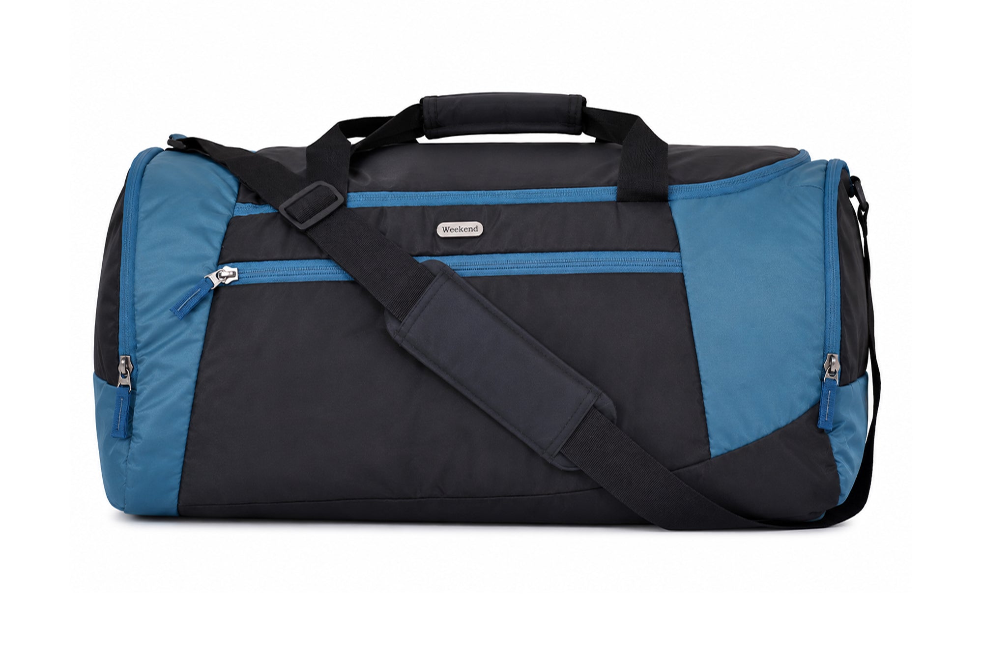 Weekend Large Capacity Travel Duffle Bag | Blue & Black